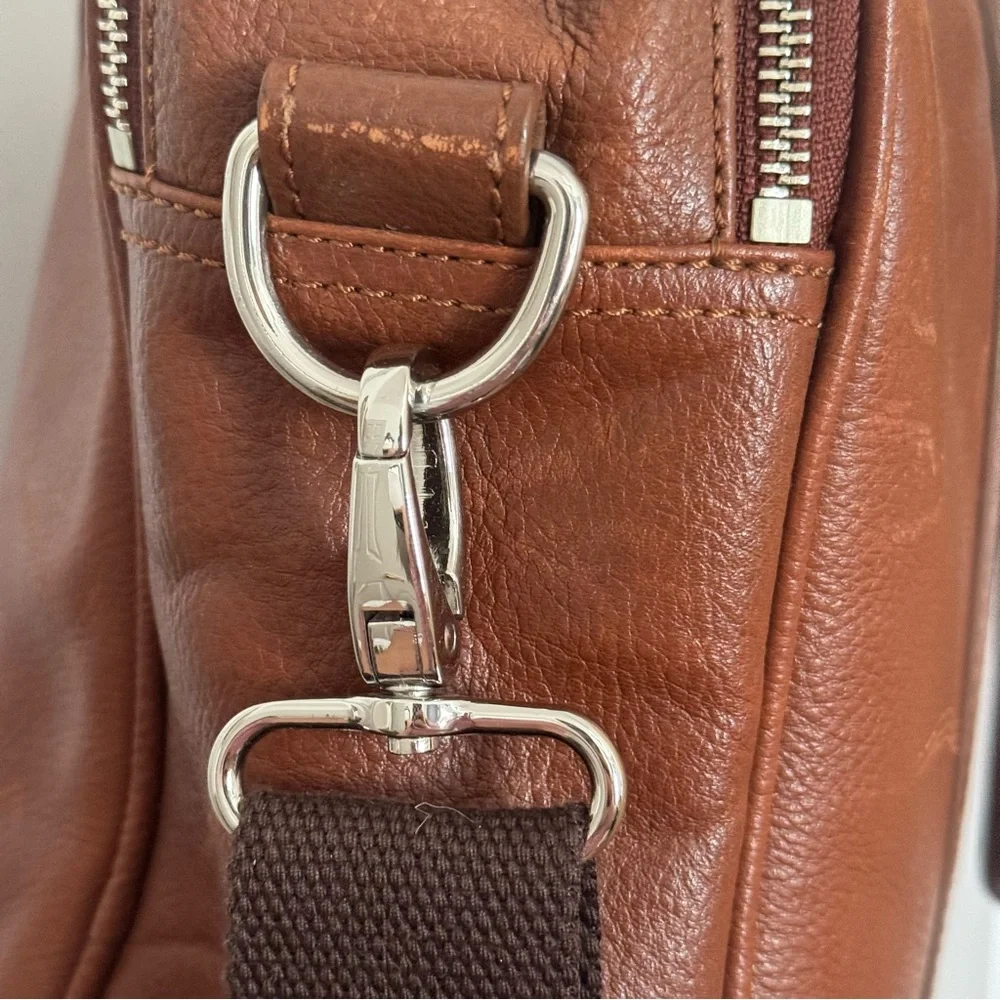 Cole Haan |,Wayland Soft | Leather Briefcase Computer Laptop Bag Travel Carry-on